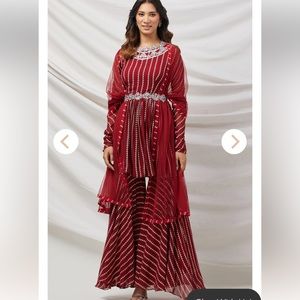 4 Piece Sharara Set Indian Outfit